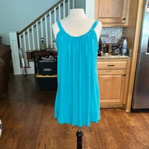 VENUS Sz XL Women's Turquoise Swim Coverup